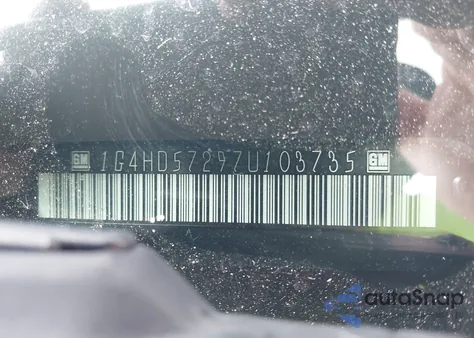 2007 Buick Lucerne Cxl from USA, damaged, VIN 1G4HD57297U103735